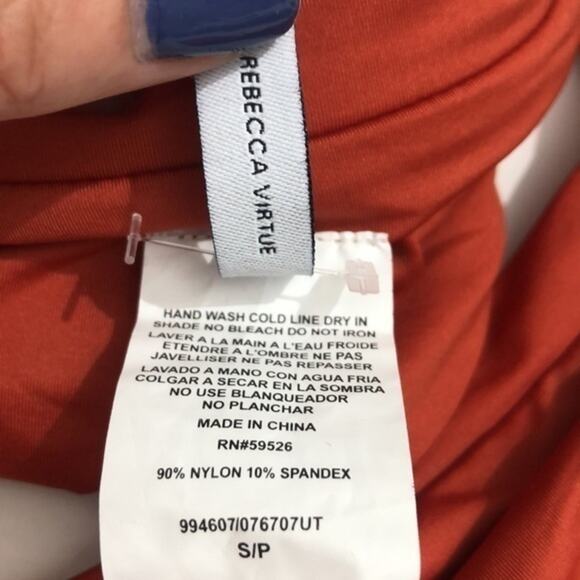 BECCA Bandeau Bikini Top & High Waist Bottom Small - Picture 12 of 13